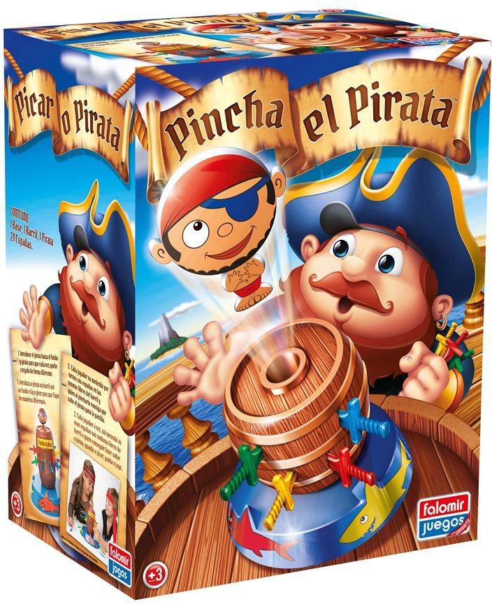 Juego de Mesa FALOMIR Pincha El Pirata