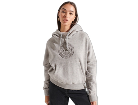 Sweatshirt para Mujer SUPERDRY (42 - Gris)