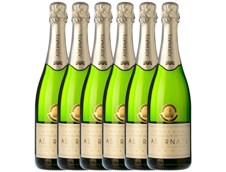 Espumante ADERNATS Adernats Brut Cava Reserva (0.75 L - 6 unidades)