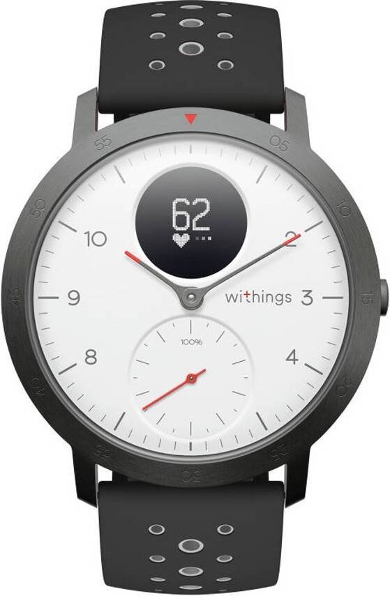 Reloj Deportivo WITHING Stee HR Sport (Bluetooth - Hasta 25 días de Autonomía - Negro)