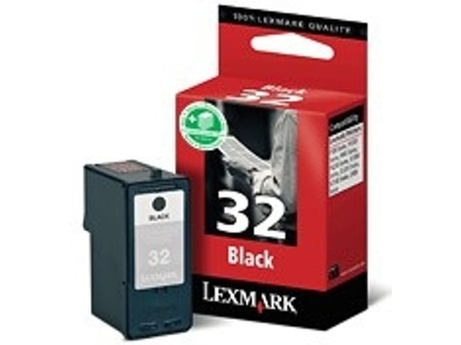 Cartucho de tinta LEXMARK Nº32 18CX032E Negro