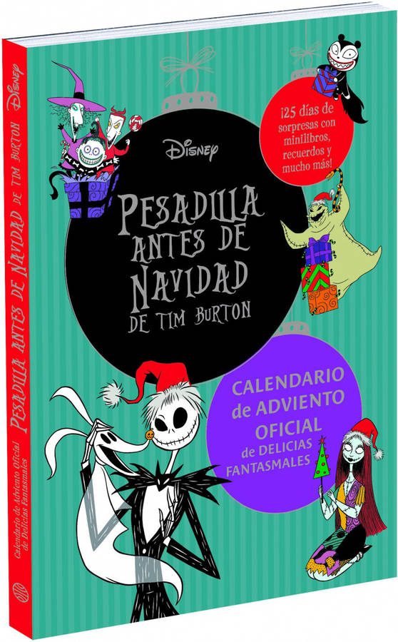 Libro Calendario De Adviento Pesadilla Antes De Navidad de Vários Autores (Español)