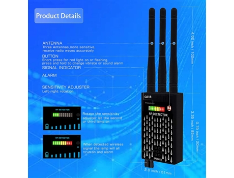 Detector para Espías ENZON RF