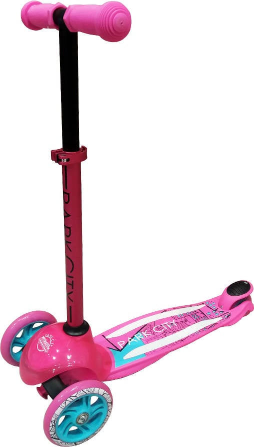 Patinete PARK CITY Kid Funk Rosa (Edad Mínima: 3 Anos - 68x23x21 cm)