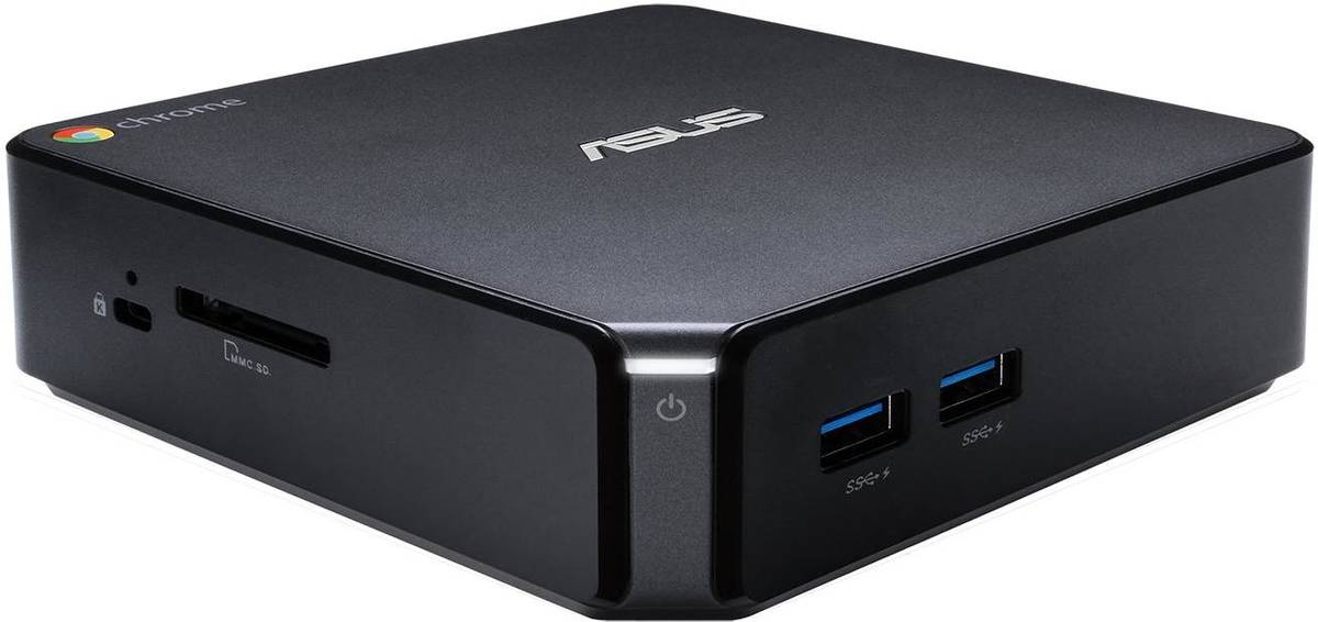 Mini PC ASUS PRO CHROMEBOX3-N008U (Intel Core i3-7100U - RAM: 4 GB - 64 GB SSD - Intel HD Graphics 620)