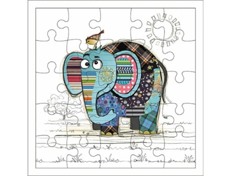 Tarjeta puzzle elefante KIUB Kook