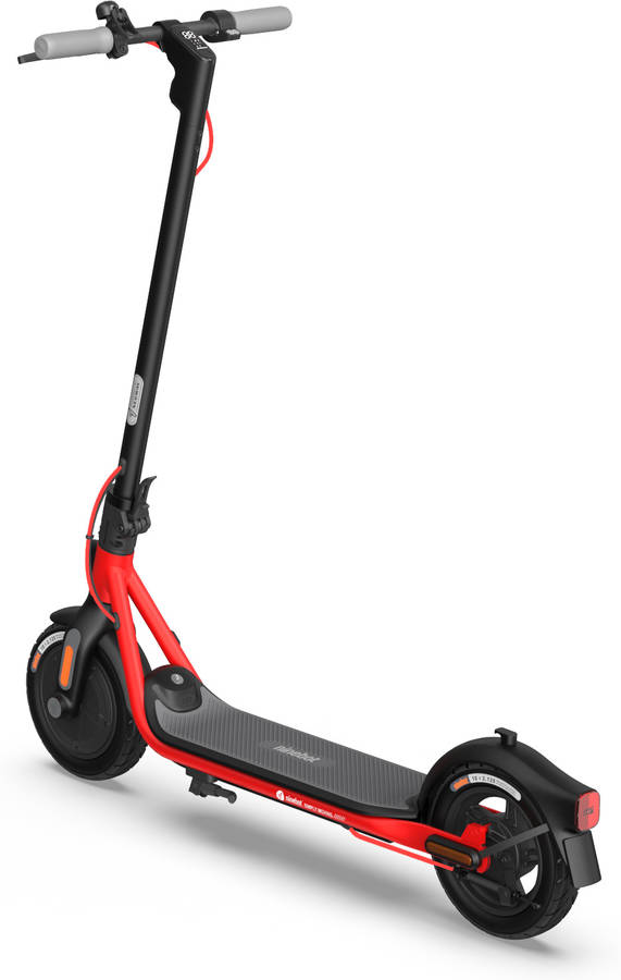 Patinete Segwayninebot D38 d38e 38km color negro rojo ninebot hasta 25 38