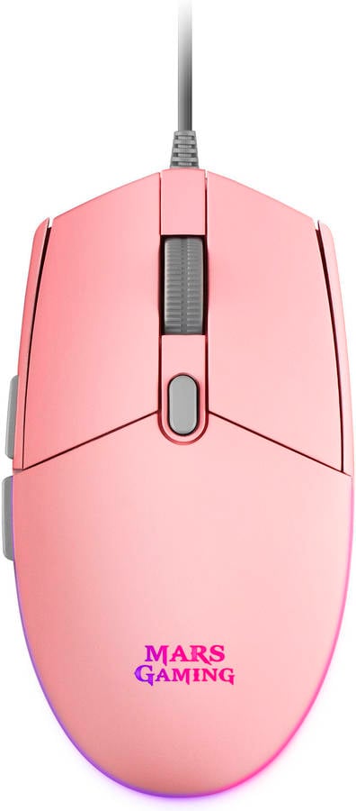 Ratón Gaming MARS GAMING MMGP (3200 dpi - Rosa)