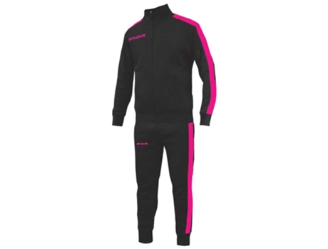 Chándal para Hombre GIVOVA Rev S Negro para Fútbol (XXXL)