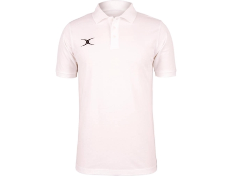 Polo para Hombre GILBERT Quest Blanco para Rugby (S)