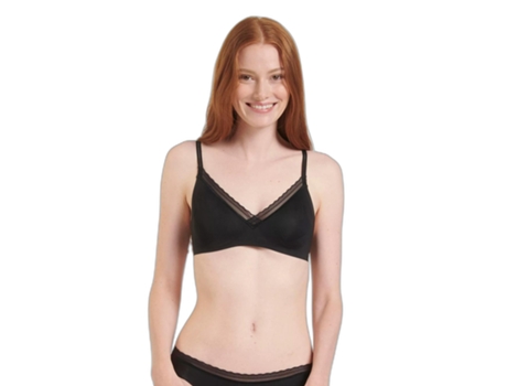 Sujetador Macia de Mujer SLOGGI Adapt Twist Negro (M Plus)