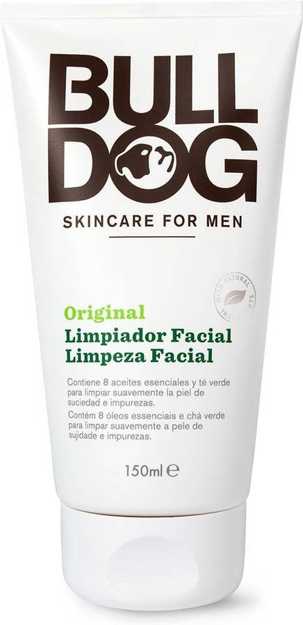 Limpiador Facial Bulldog men 150 ml cuidado para hombres gel original