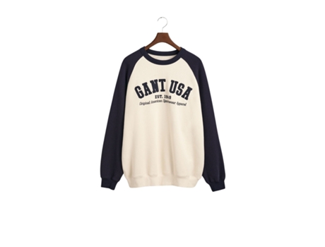 Sudadera GANT Usa Beige (L)