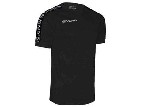 Camiseta de Hombre para Fútbol GIVOVA Band Algodón Negro (4XL)