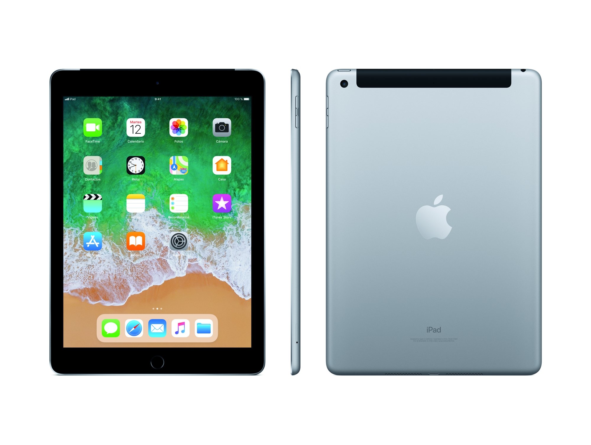 iPad APPLE (9.7'' - 128 GB - Wi-Fi+Cellular - Gris Espacial)