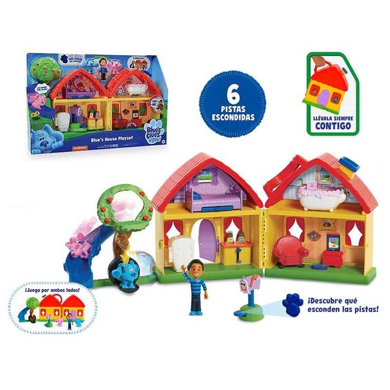 Pistas de Blue Y Tu Blues House Playset