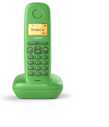 Teléfono fijo Sin Cable GIGASET A170 Verde