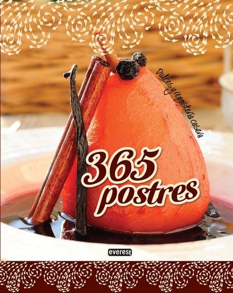 Libro 365 Postres de equipo everest