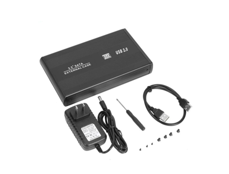 Caja de Almacenaje SLOWMOOSE para Disco Duro Externo HD SSD (3,5 Pulgadas - USB 2.0 US)