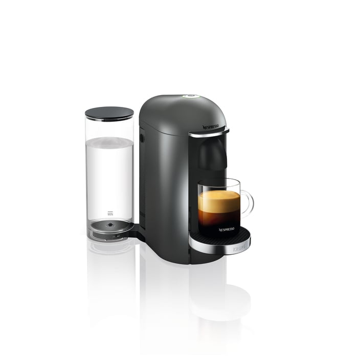 Cafetera de Cápsulas KRUPS Nespresso Vertuo Plus XN900T  Negro