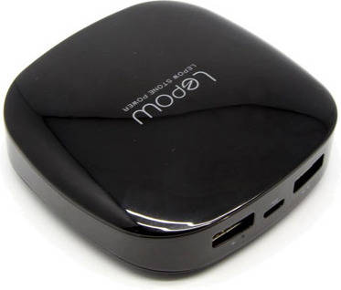 Powerbank Lepow Mst3000bki negro moonstone series 3000mah color mst3000bk 3000