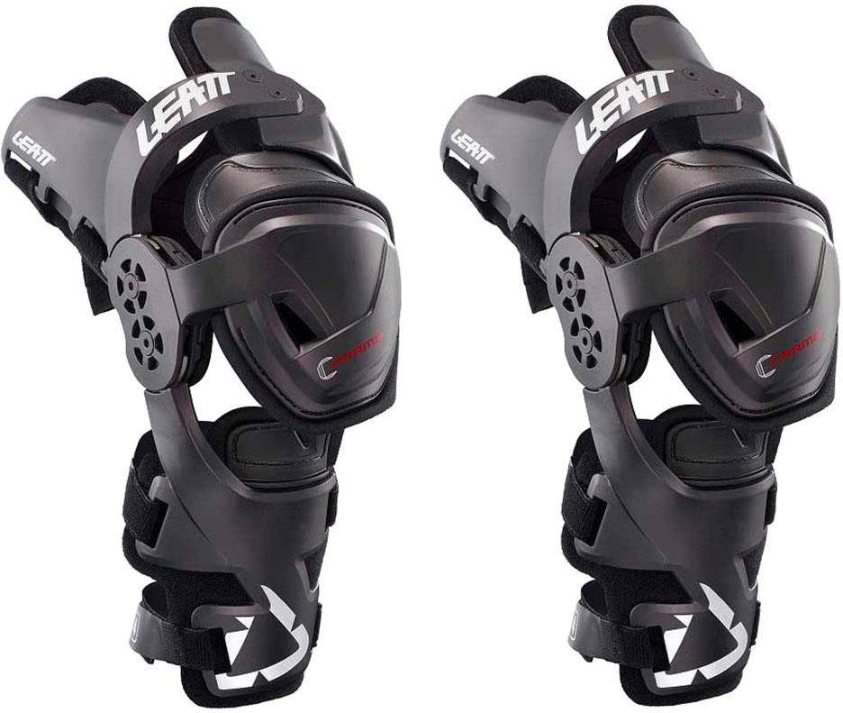 Proteccion Corporal Unisex LEATT C Frame Knee Braces Negro para Motociclismo (Tamaño Unico)