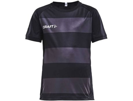 Camiseta de Hombre para Fútbol CRAFT Progress Graphic Negro (6/8 Años)