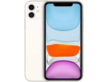 iPhone 11 APPLE (Reacondicionado Como Nuevo - 128 GB - Blanco)