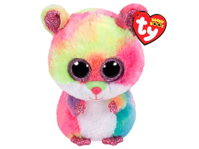 Peluche TY Beanie Boos Rodney Hamster 15 cm