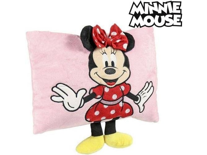 Textil Y Complementos minnie aplicaciones cd cojines del hogar unisex adulto rosa 1 unidad paquete lks 3d