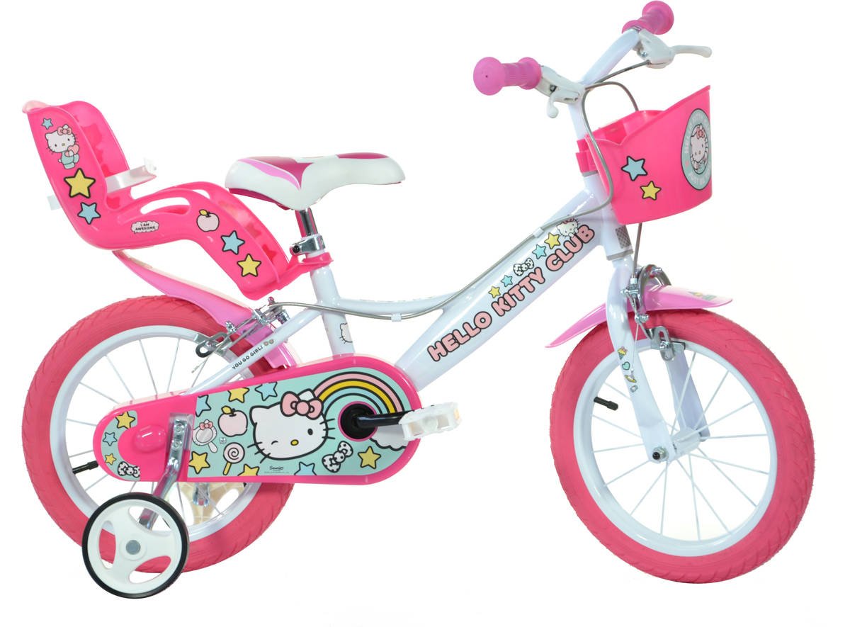 Bicicleta HELLO KITTY Blanco (Edad Minima: 5 años - 16")