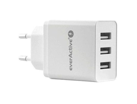 EVERACTIVE Adaptador 3xUSB SC-300