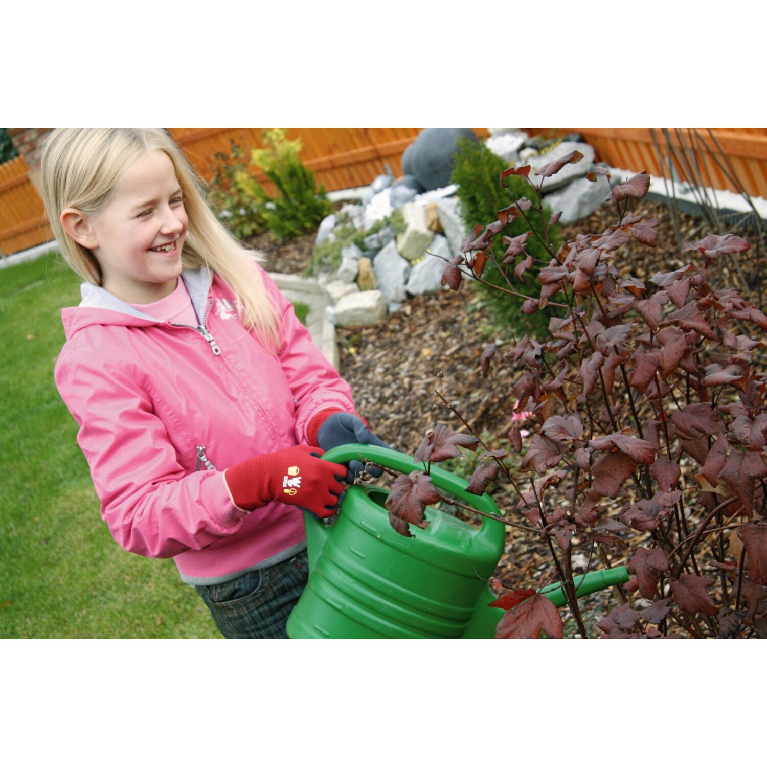 Guantes de jardinería para niños KERBL 8/11 ans