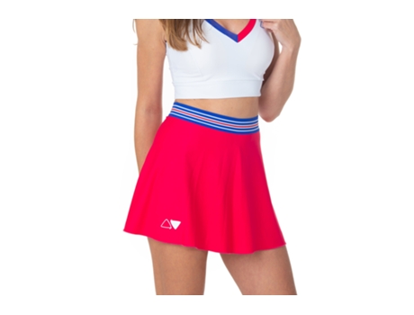 Falda DYLOW2022 Allure Rojo para Padel (Talla:S)