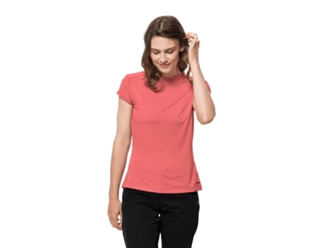 Camiseta de Mujer JACK WOLFSKIN Multicolor (M)