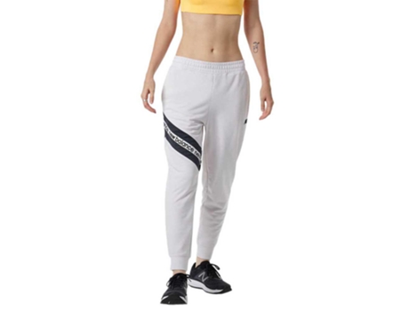 Pantalones para Mujer NEW BALANCE Relentless Terry Blanco para Training (M)