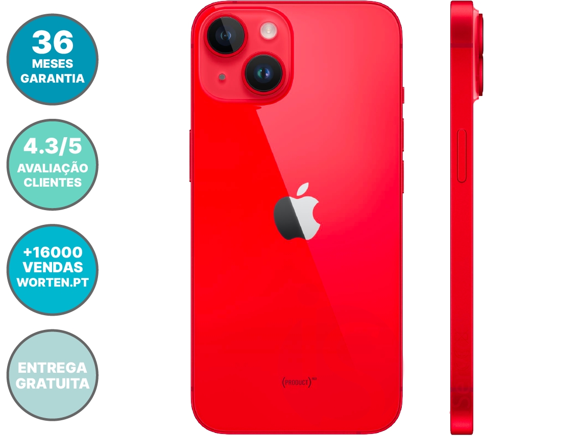Apple iPhone 11, 256GB, Rojo (Reacondicionado)