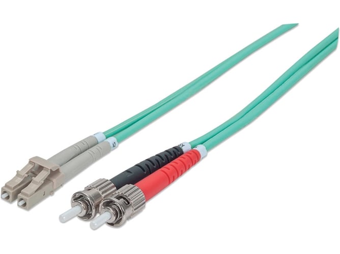 Cable de Fibra Óptica INTELLINET (OM3 - OM3 - 3 m - Azul)