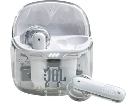 Auriculares Bluetooth True Wireless JBL Tune Flex (In Ear - Micrófono - Transparente)