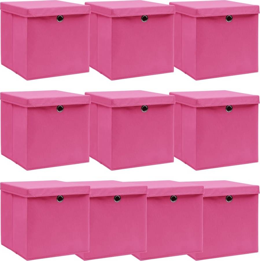 Cajas De Almacenaje 4 Uds Tela Verde 32x32x32 Cm Vidaxl con Ofertas en  Carrefour