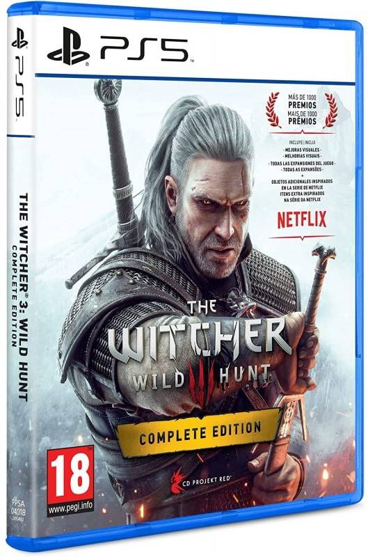 Juego PS5 The Witcher 3 (Complete Edition)