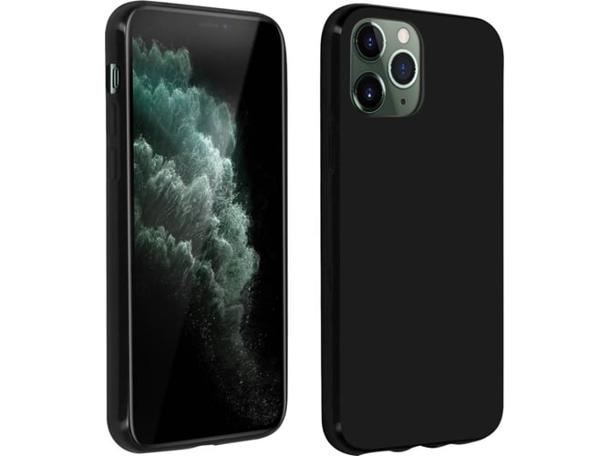 Funda iPhone 11 Pro AVIZAR Silicona Negro