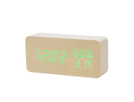 Despertador Madera Led Usb SLOWMOOSE / AAA 16[25]