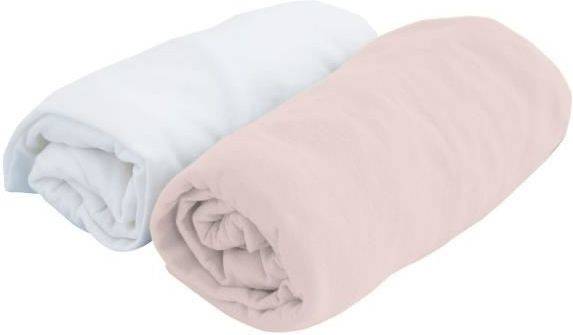 Poyetmotte Bajeras 120 cm blancoluz rosa 2 piezas doux nid 160x200