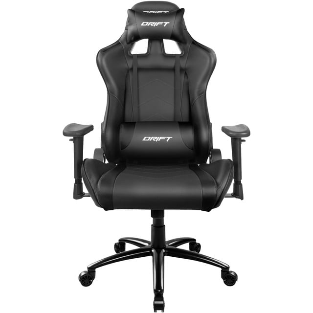 Silla Gaming DRIFT DR150 (Hasta 150 kg - Elevador a Gas Clase 4 - Negro)