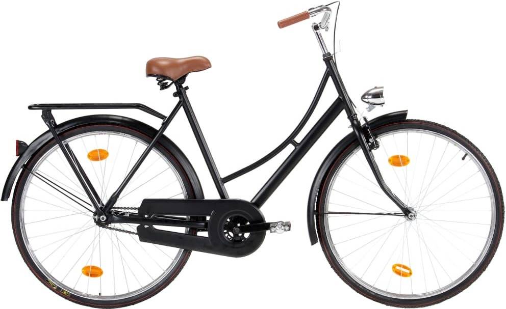 Bicicleta de Paseo VIDAXL Holandesa mujer estructura 57 cm (28'')