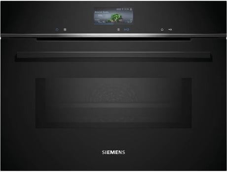 Horno SIEMENS CM776GKB1 (45 L - Pirolítico - Negro)