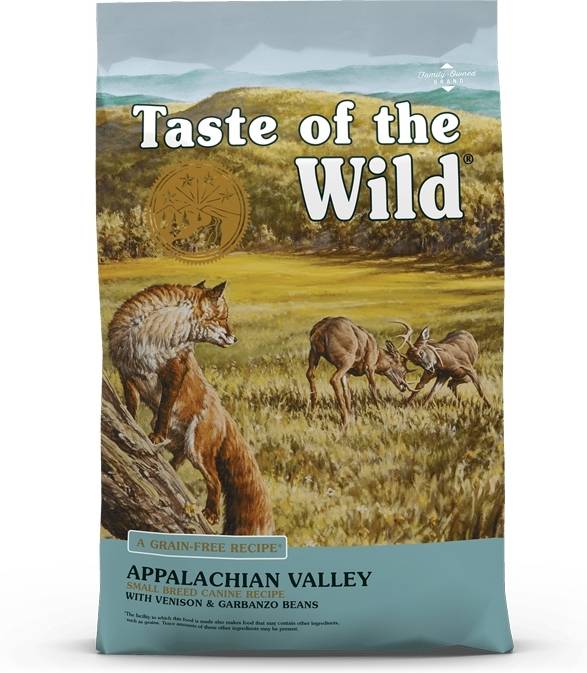 Taste Of The wild pienso para perros mini con venado asado 2 kg appalachian valley seco adulto sabor y