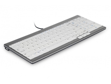 Teclado BAKKERELKHUIZEN Ultraboard 960 (Belga - Gris)