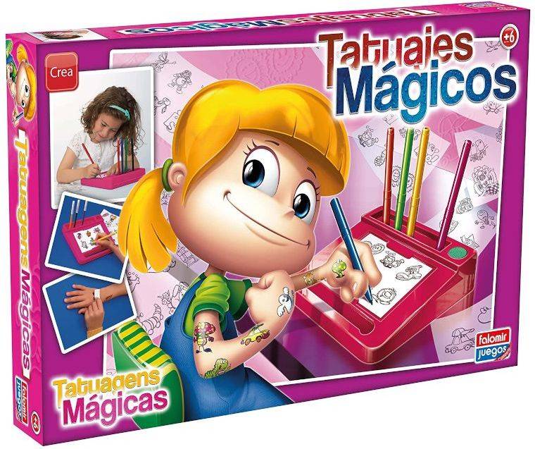 Juegos De Mesa falomir kit tatuajes juguetes tatuagens 11532